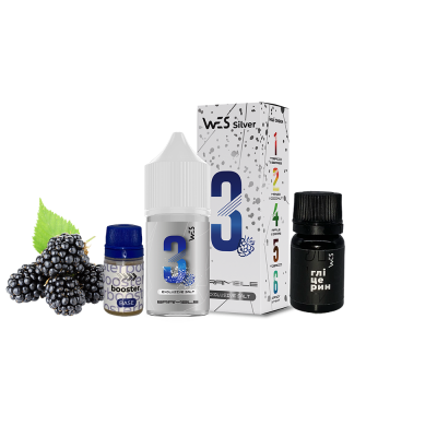 Набір для самозамішування WES Silver Bramble (Ожина, 50 мг, 30 мл)