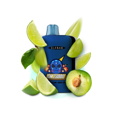 Elf Bar GH 23000 Green Plum Sour Lime (Слива Лайм) Одноразовий POD