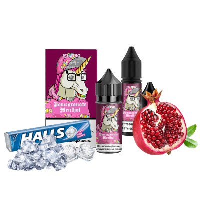 Набір для самозамішування Flavorlab FL350 Ice Pomegranate menthol (Гранат ментол лід, 50 мг, 30 мл)