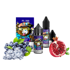 Набір для самозамішування Flavorlab FL350 Ice Blueberry garnett (Чорниця гранат лід, 50 мг, 30 мл)