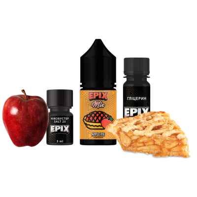 Набір для самозамішування Epix Apple Pie (Яблучний пиріг, 25 мг 30 мл)