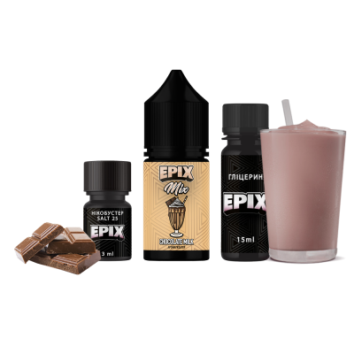 Набір для самозамішування Epix Chocolate Milk (Шоколадне молоко, 25 мг 30 мл)