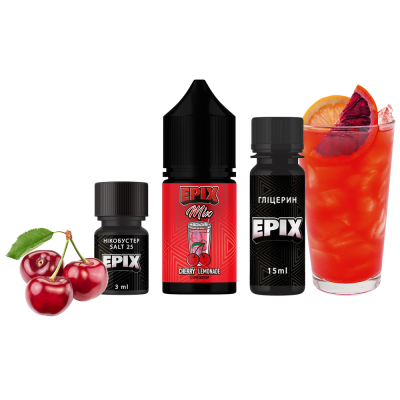 Набір для самозамішування Epix Cherry Lemonade (Вишня Лимонад, 25 мг 30 мл)