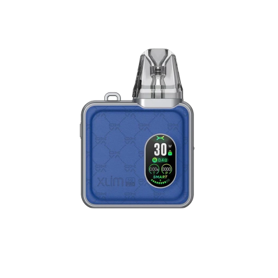 OXVA Xlim SQ Pro Kit 1200 Blue Leather (Синя шкіра, з картриджем) Багаторазовий POD