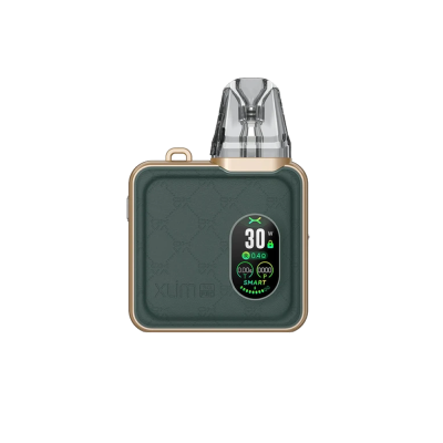 OXVA Xlim SQ Pro Kit 1200 Green Leather (Зелена шкіра, з картриджем) Багаторазовий POD