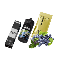 Набір для самозамішування Chaser Nova Blueberry&Basil Ultra (Чорниця Базилік, 65 мг, 30 мл)