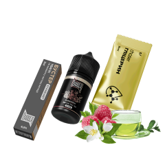 Набор для самозамеса Chaser Black Wild Jasmine Raz Tea Ultra (Жасмин Малина Чай, 65 мг, 30 мл)