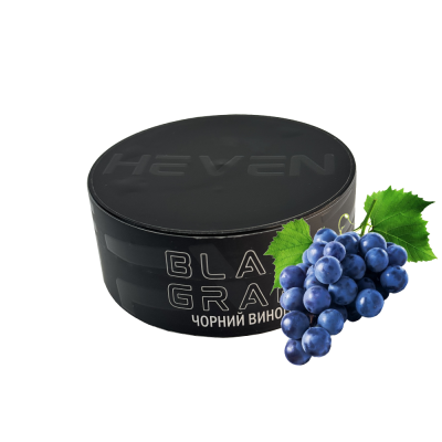 Табак Heven Black Grape (Чёрный Виноград, 100 г)