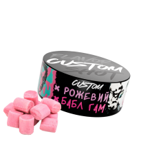 Тютюн Custom Рожевий Бабл Гамм (100 г)