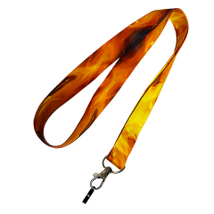 Стрічка для POD із силіконовим кільцем Personalka Fire (Оранжево-чорний)