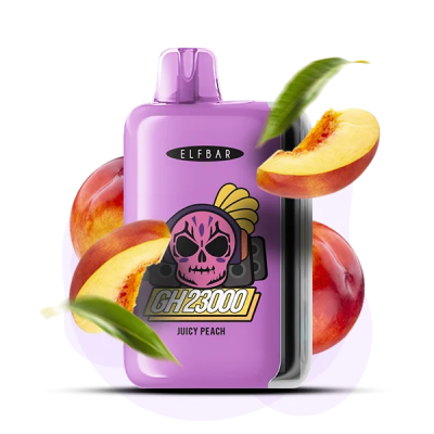 Elf Bar GH 23000 Juicy Peach (Сочный Персик) Одноразовый POD