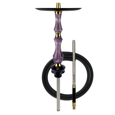 Кальян Sunpipe Odin Epoxy Royal Purple (фіолетовий, базовий комплект)