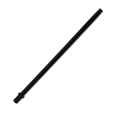 Мундштук для кальяна из алюминия Stick Black (Чёрный, без коннектора)