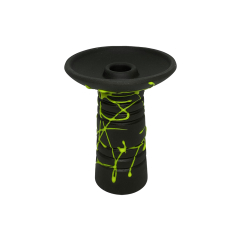 Глиняна чаша Gusto Bowls Alien Green (зелене поливання)