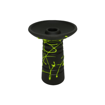 Глиняна чаша Gusto Bowls Alien Green (зелене поливання)