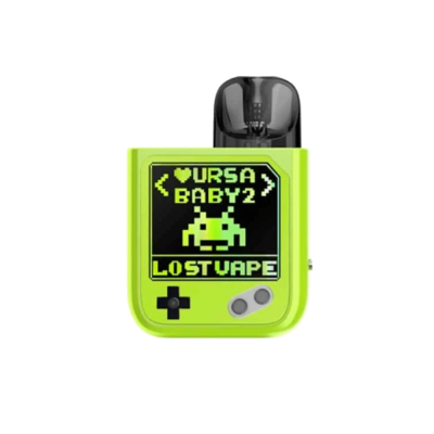 Lost Vape Ursa Baby 2 900 Joy Green x Pixel Role (Зелений, з картриджем) Багаторазовий POD