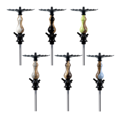 Кальян Karma 0.1 Walnut Black (чорний, базовий комплект)