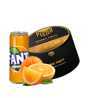 Кальянная чайная смесь Pixtea Orange Party (Оранж Пати, 250 г)