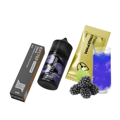 Набір для самозамішування Chaser Lux Blackberry Lemonade (Ожиновий Лимонад, 65 мг, 30 мл)