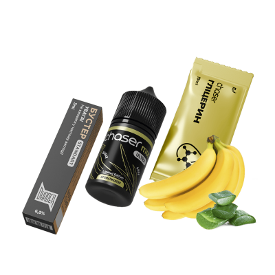 Набор для самозамеса Chaser Mix Банан Алоэ Ultra (65 мг, 30 мл)