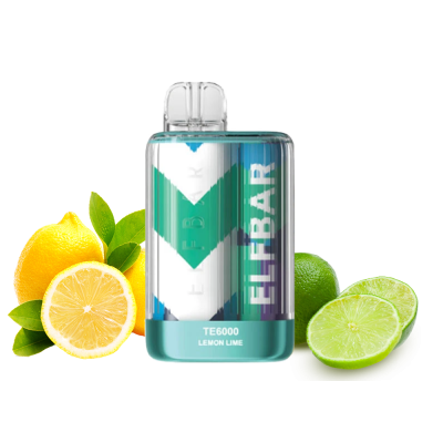 Elf Bar TE6000 Lemon Lime (Лимон Лайм) Одноразовий POD
