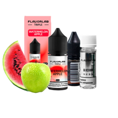Набір для самозамішування Flavorlab Triple Strong Watermelon Apple (Кавун Яблуко, 65 мг, 30 мл)