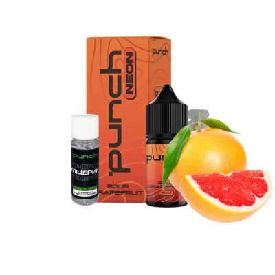 Набір для самозамішування Punch Neon Sour Grapefruit (Кислий Грейпфрут, 65 мг, 30 мл)