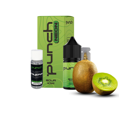 Набір для самозамішування Punch Neon Sour Kiwi (Кислий Ківі, 65 мг, 30 мл)