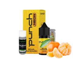 Набір для самозамішування Punch Neon Sour Mandarin (Кислий Мандарин, 65 мг, 30 мл)