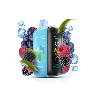 Elf Bar Raya D3 25000 Blue Razz Ice (Синий Лимонад Лёд) Одноразовый POD