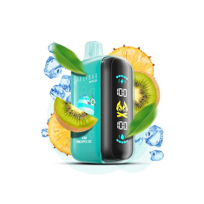 Elf Bar Raya D3 25000 Kiwi Pineapple Ice (Ківі Ананас Лід) Одноразовий POD