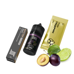 Набір для самозамішування Chaser Black Sour Plum Lime Ultra (Мультифрукт, 50 мг, 30 мл)