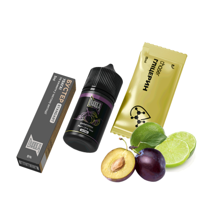 Набір для самозамішування Chaser Black Sour Plum Lime Ultra (Мультифрукт, 50 мг, 30 мл)