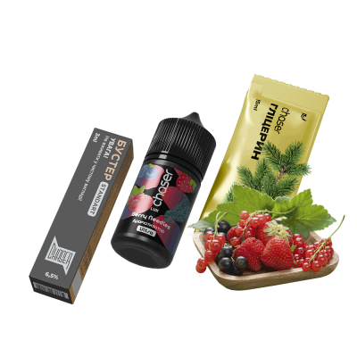 Набор для самозамеса Chaser Lux Berry Needles Ultra (Ягоды Ёлка, 65 мг, 30 мл)