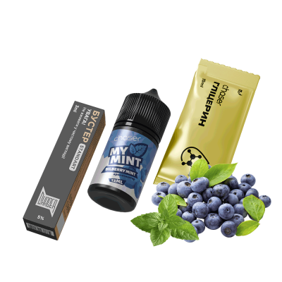 Набір для самозамішування Chaser My Mint Billberry mint (Лохина М'ята, 50 мг, 30 мл)