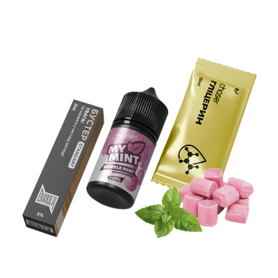 Набор для самозамеса Chaser My Mint Bubble mint (Жвачка Мята, 50 мг, 30 мл)