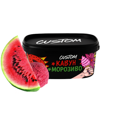 Тютюн Custom Кавун Морозиво (200 г)