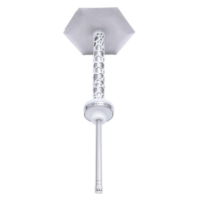 Кальян Embery Mono 4.0 Silver-snow (бело-серебристый, базовый комплект)