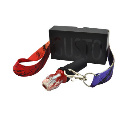 Персональный мундштук из керамики Gusto Red (Красный) 27070 Персональный мундштук из керамики Gusto Red (Красный)