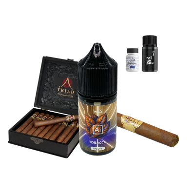 Набір для самозамішування WES Ai NEON Tobacco (Тютюн, 50 мг, 30 мл)