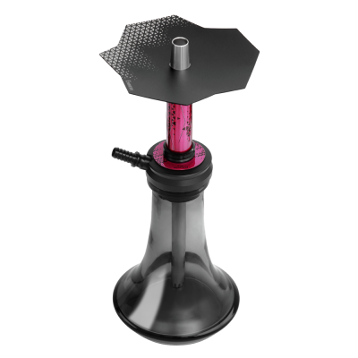 Кальян Embery MiniMONO 3.0 Raspberry (рожевий, повний комплект)