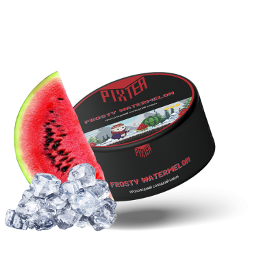 Кальянна чайна суміш Pixtea Frosty watermelon (Кавун Лід, 100 г)