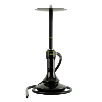 Кальян Oduman Nova Black Glass Black Body (Чорний, повний комплект)