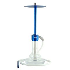 Кальян Oduman Nova Clear Glass Blue Body (Синій, повний комплект)