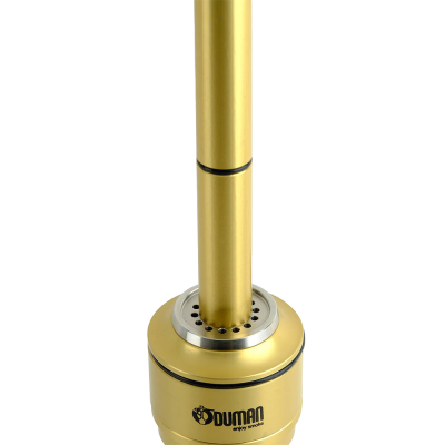 Кальян Oduman Nova Clear Glass Gold Body (Золотистий, повний комплект)