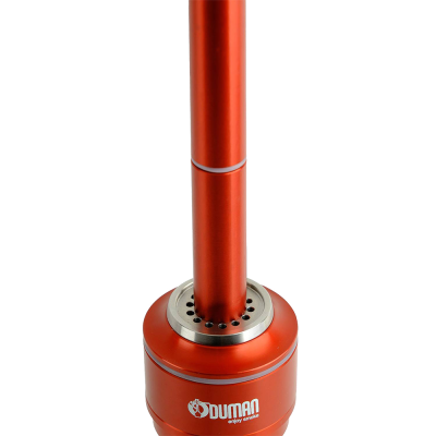 Кальян Oduman Nova Clear Glass Red Body (Червоний, повний комплект)