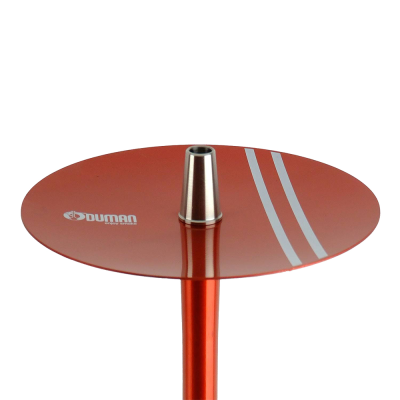 Кальян Oduman Nova Clear Glass Red Body (Червоний, повний комплект)