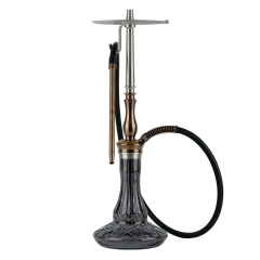 Кальян Oduman Sahra Black Glass Bronze Body (Бронзовий, повний комплект)