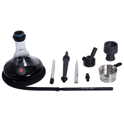 Кальян Amy Deluxe 066.02 Black (чорний, повний комплект) Кальян Amy Deluxe 066.02 Black (чорний, повний комплект)