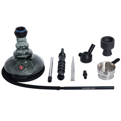 Кальян Amy Deluxe 070.02 Clear (прозорий, повний комплект) Кальян Amy Deluxe 070.02 Clear (прозорий, повний комплект)